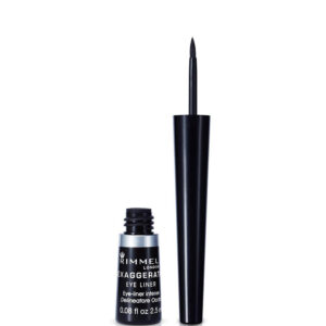 Rimmel Exaggerate Liquid Eye Liner - 100% Black